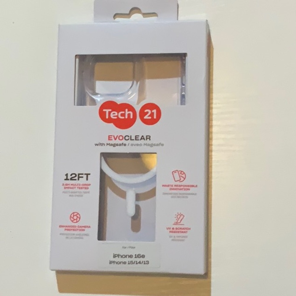 Tech21 White Protective Case for Cell Phones